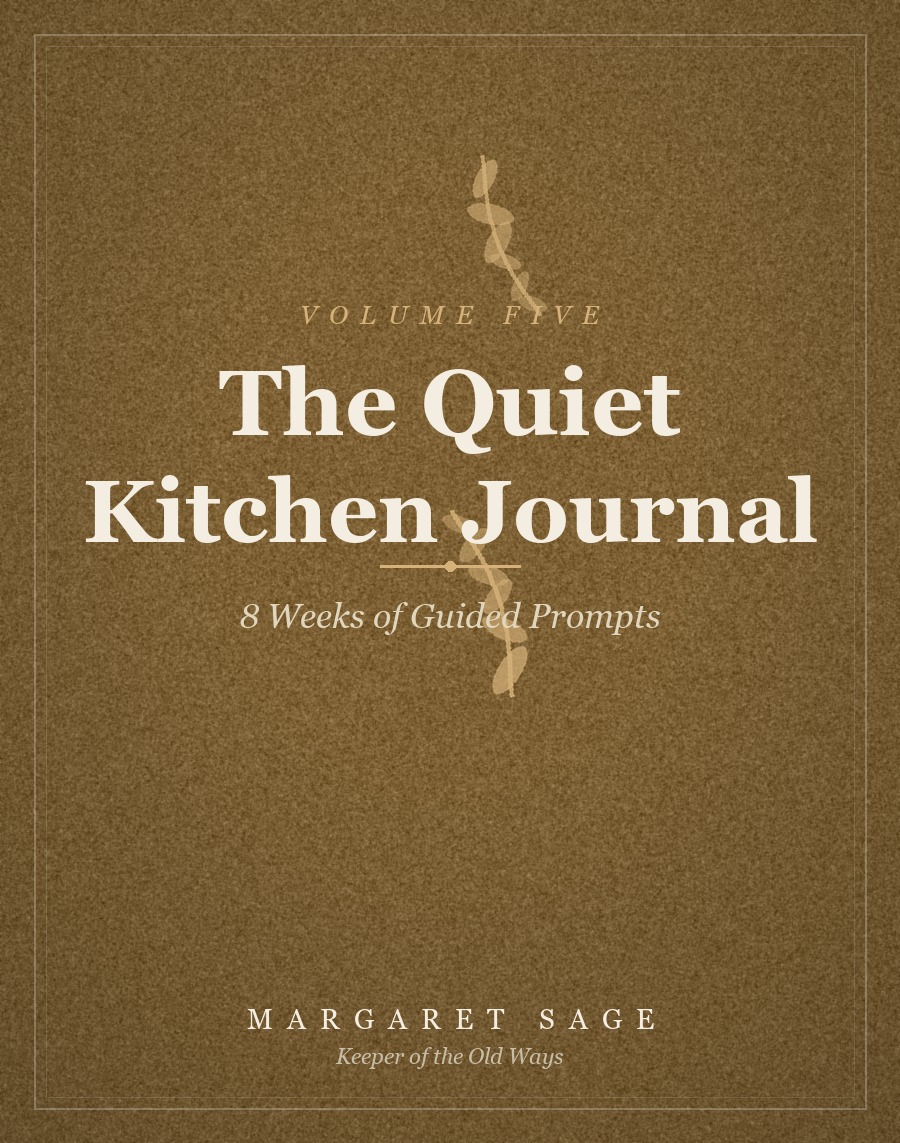 The Quiet Kitchen Journal cover